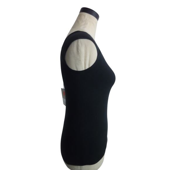 NWT Everlane Cap Sleeve Top S Black Tee - Picture 2 of 6